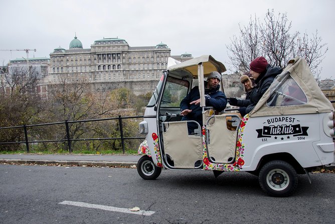 Budapest Tuk Tuk Tour with House of the Unicum Distillery Visit - Across Liberty Bridge to Gellért Hill