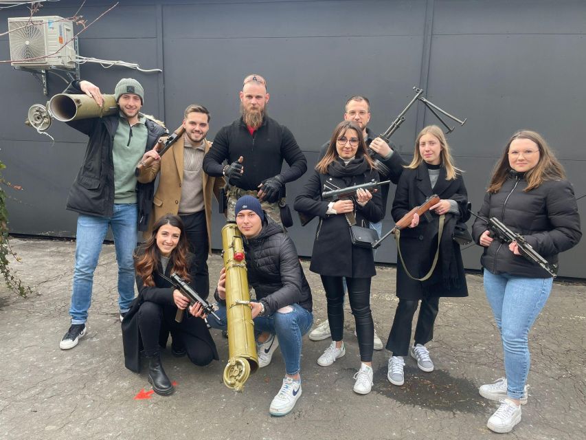Budapest: UNIQUE EXPERIENCE - Gamer shooting package - Arriving at Holló u. 6 in Central Budapest