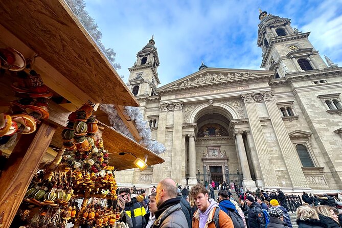 Budapest Wonderland - A Christmas Market Tour with Chimney Cake & Mulled Wine - Szent István Square and the first taste of Christmas Budapest