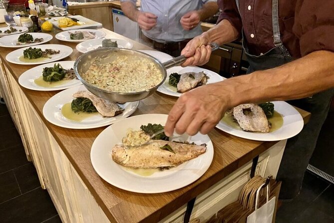 Chef’s Table – Wine Cellar Dinner Party in Budapest - Meeting Chef Tamás at the open kitchen