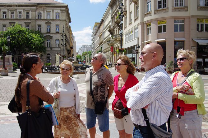 Classic Walk in Budapest Historical Center - The Blue Danube and the view across to Buda