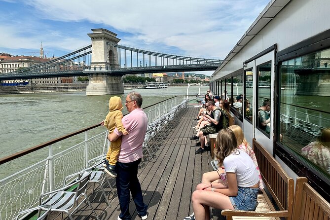Daytime and Sunset Cruise on the Danube with Drink Options - Gellért Baths and the southern river view