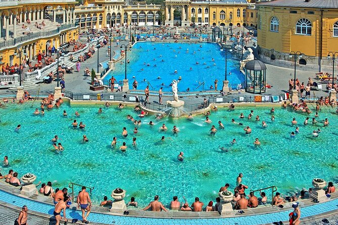 Entrance to Szechenyi Spa in Budapest - The entry ticket deserves extra attention