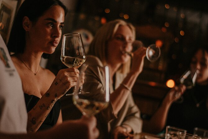 Food and Wine Tasting in Budapest City Center with Sommelier - A tasting room with a Basilica view