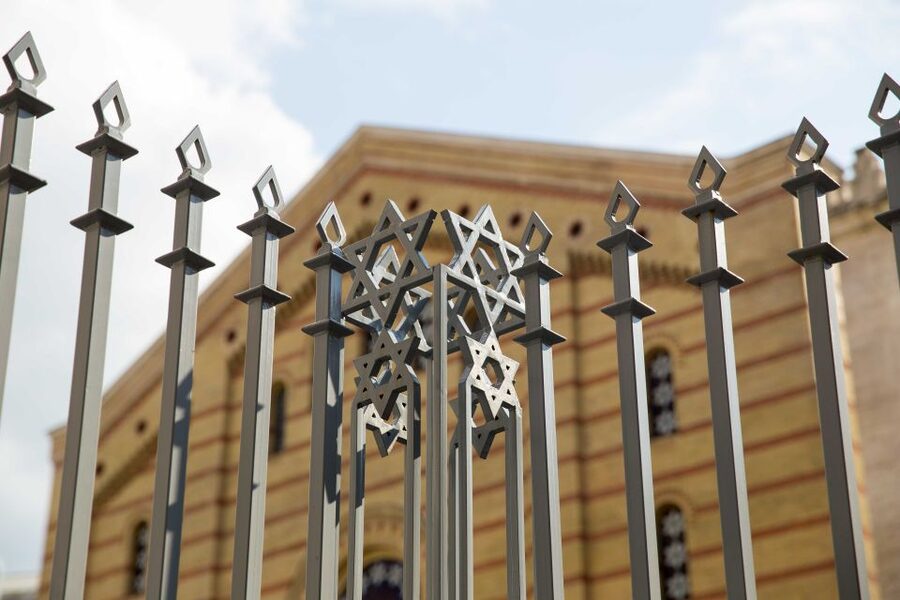 Full Day Budapest City Tour with Lunch, Wine & Dessert - Seeing the Dohány Street Synagogue area
