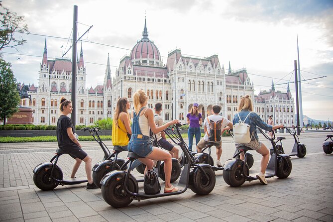 Guided Tours in Budapest on E-Scooter with various routes - St. Stephen’s Basilica and the central streets
