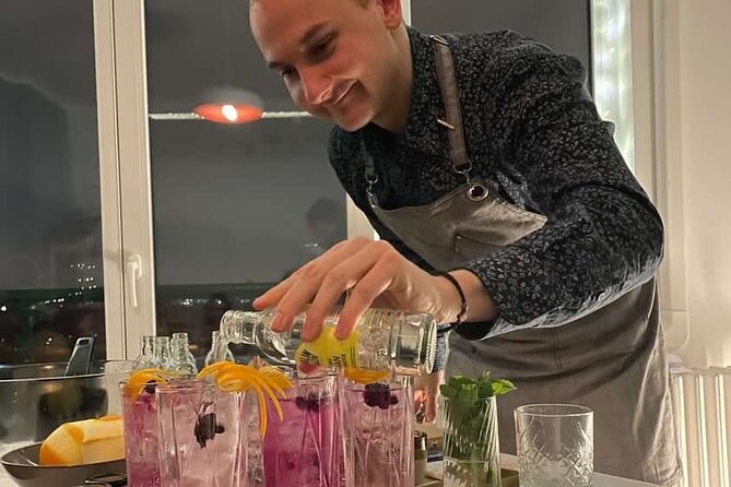 Hungarian Gin and Tonic Tasting and Workshop - Balint’s explanations make the tasting useful