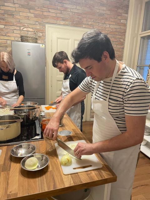 Hungarian Premium Cooking Class with 4-course meal - A welcome palinka and Hungarian food stories