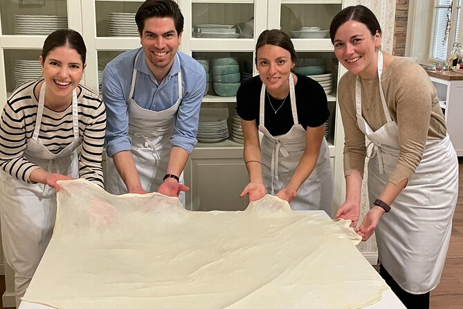Hungarian Strudel Making Class: Stretch & Fill Two Ways - What the Two-and-a-Half-Hour Class Feels Like