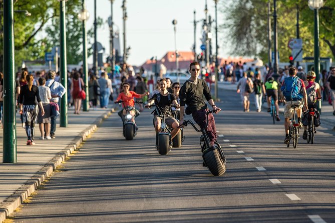MonsteRoller E-Scooter Rental in Budapest - Margaret Island and cycle-lane riding