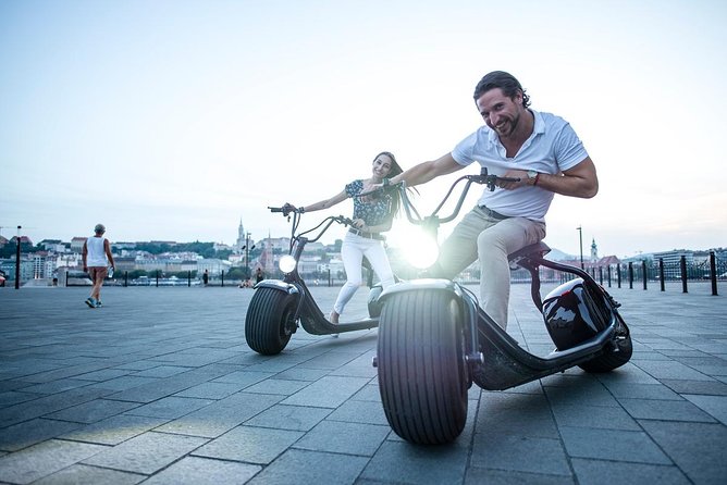 MonsteRoller E-Scooter Rental in Budapest - The first few minutes on the MonsteRoller