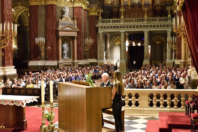 Organ Concert in the St. Stephen's Basilica - Choosing the Drinks Cruise Instead