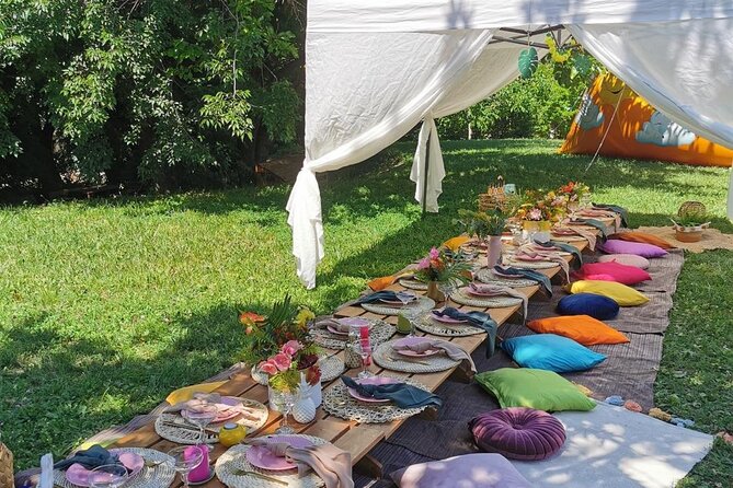 Picnics experience in Hungary - A Prepared Picnic Beside Vajdahunyad Castle