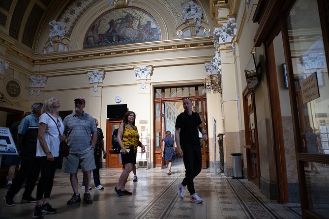 Private Budapest Walking Tour with Cake & Coffee - Liberty Square shows Budapest’s difficult past