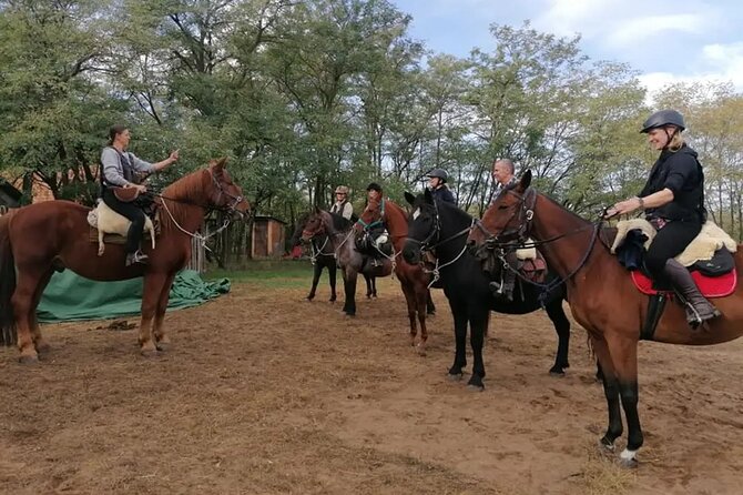 Private Horse Riding near Budapest with transport - The Hungarian meal after riding