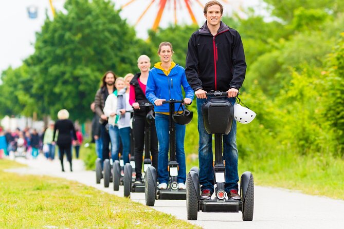 Segway Guided Tour in Downtown Budapest - Learning the Segway before the ride begins
