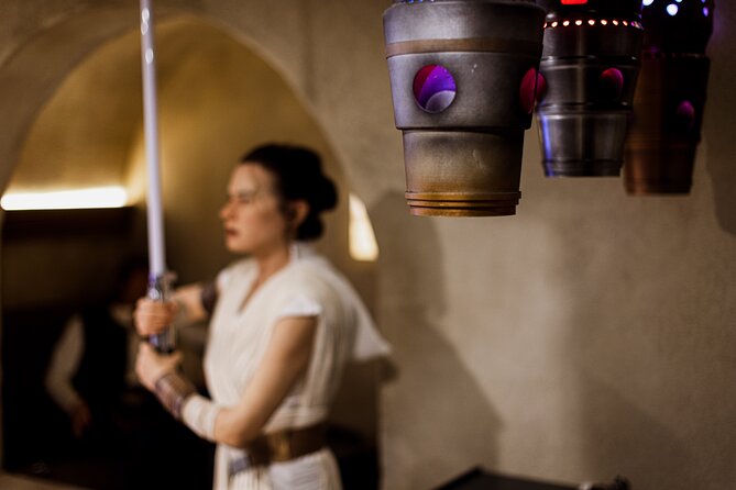 Star Wars story Museum Ticket Pass - Interactive effects, robots, and the light-saber moment