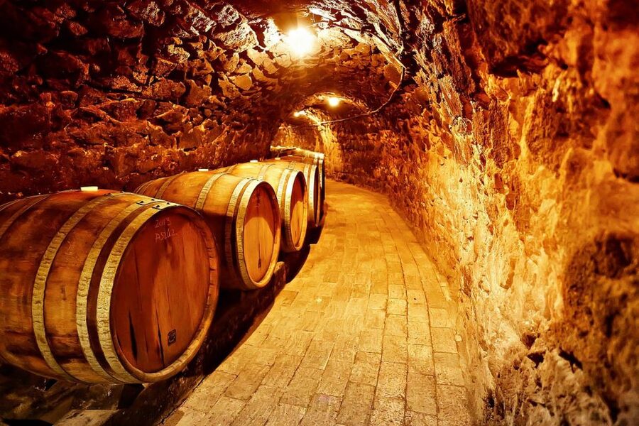 Tokaj: Classic Wine Tasting - Entering the 500-year-old Hímesudvar cellar