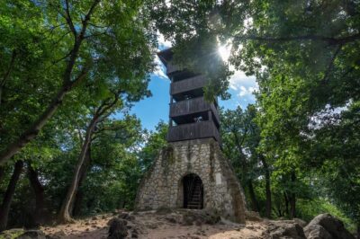 Walk to recent and aged spiritual sanctuaries near Budapest